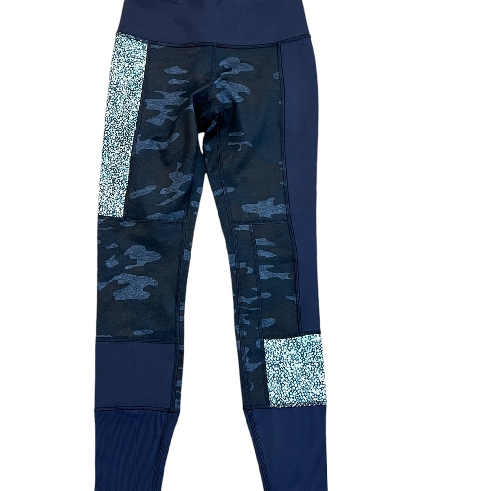 Lululemon Womens Wunder Under Special Collection Leggings Sashiko Inkwell
